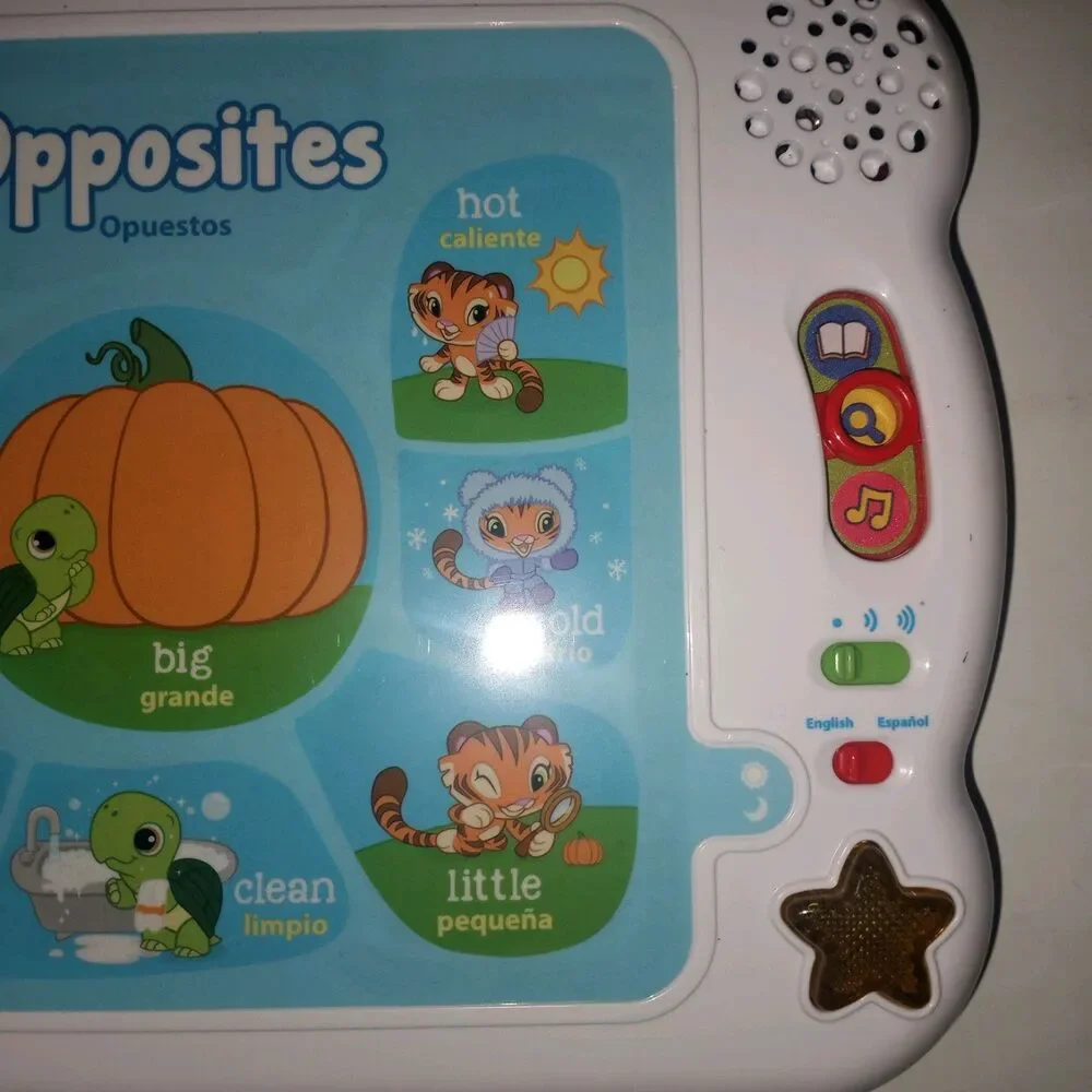 Leap Frog Learning Friends 100 Words Book Electronic Talking Educational Toy